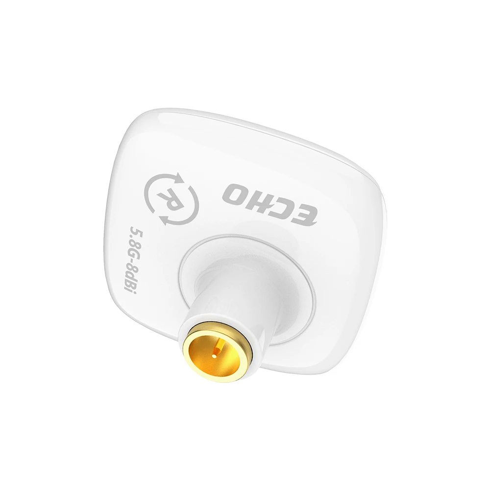 1pcs 21.7mm Foxeer 5.8 GHz Echo Patch 8Dbi white/red SMA FPV antenna compatible RPSMA Receiver for Racing Drone part | Игрушки и хобби