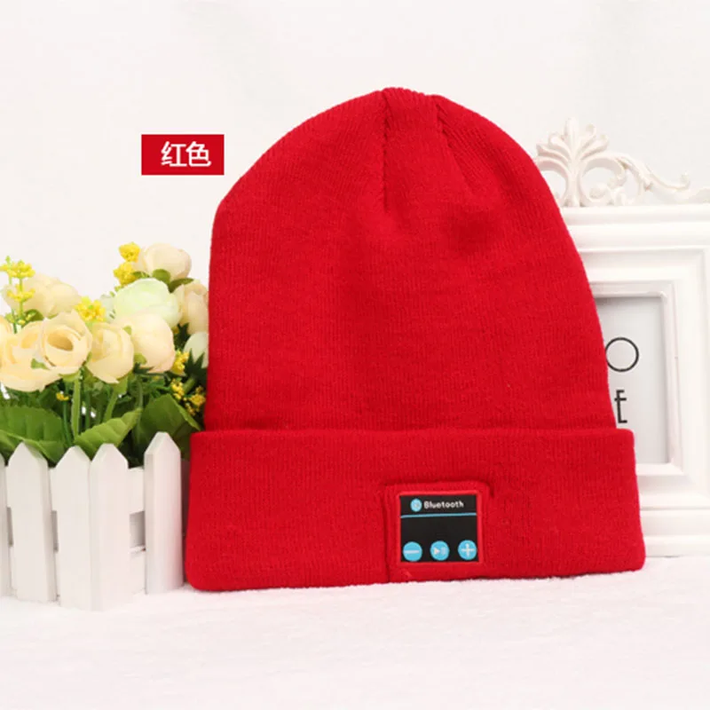 New warm wireless Bluetooth headset smart speaker microphone hat men's sports | Электроника
