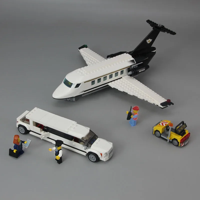LEGOings аэропорт VIP сервис 02044 городской Строительная модель частный лимузин