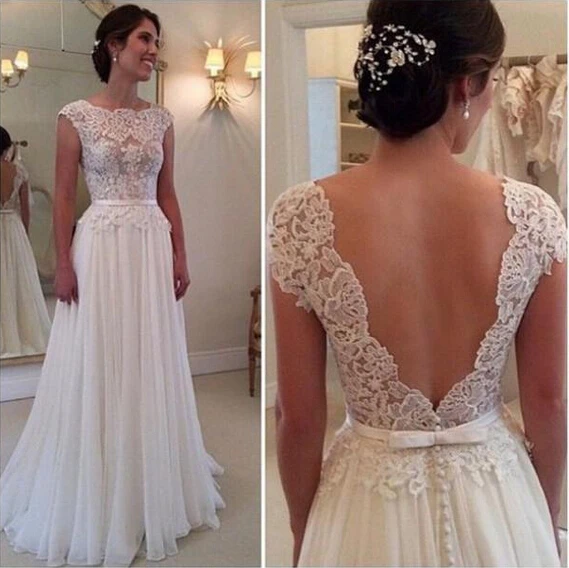 Белое кружевное свадебное платье 2019 короткий рукав тюль Vestido De Noiva без рукавов с