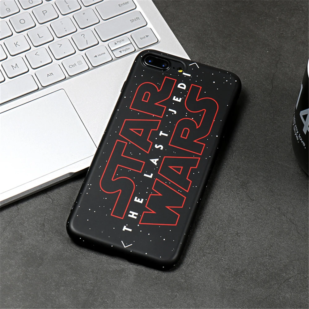 Чехлы для iphone 7 Популярные Звездные войны Темный воин шаблон телефона чехол 6 S 8 Plus