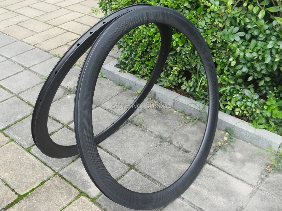 FLX RIM C05 : 3K углеродный матовый велосипедный шоссейный велосипед 700C Clincher обод