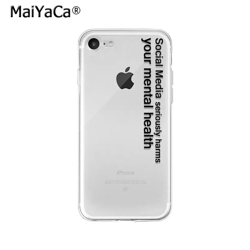 Мягкий термополиуретановый чехол MaiYaCa для iPhone 8 7 6 6S Plus X XS MAX 5 5S SE XR | Мобильные