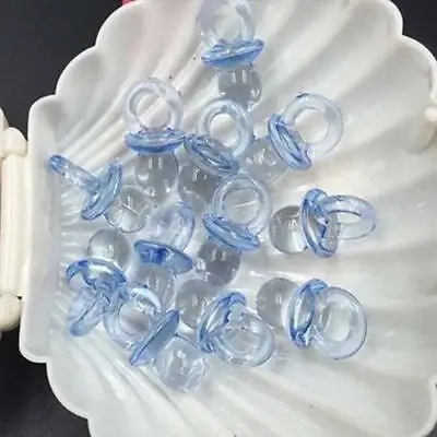 50 шт. розовые синие мини пустышки для девочек вечерние маленьких украшения