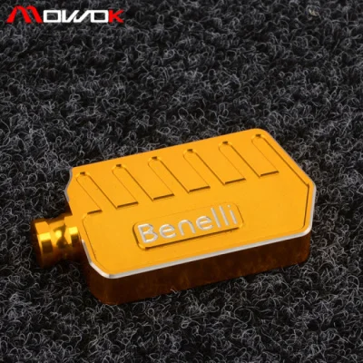 goldem Модные аксессуары мотоцикла Тормозная подставка для ног колышек для Benelli BN300 BJ300 TNT300 - Цвет: goldem