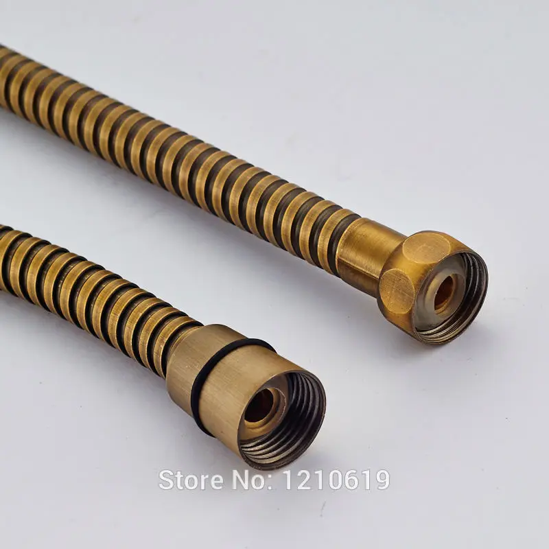 Новое поступление 1 5 м сменный душевой шланг для ванной комнаты античная латунь