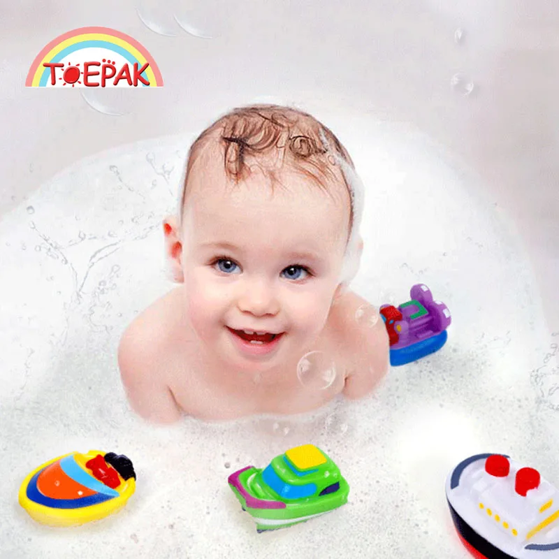Toepak 6 шт. воды Squirties плавучие комплект м + Детские игрушки ванны бассейн Дети ванна