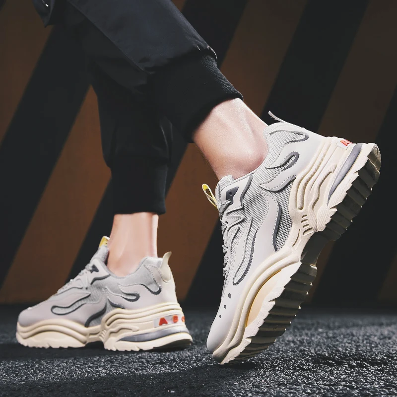 Brand Thick Sole Fashion Sneakers Superstar Men Casual Shoes Black Footwear Male Walking Outdoor Boys Mens Zapatos | Обувь