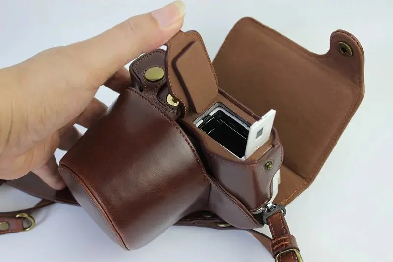 Новый Винтажный Роскошный чехол для видеокамеры Olympus EPL7 EPL 7 с плечевым ремнем