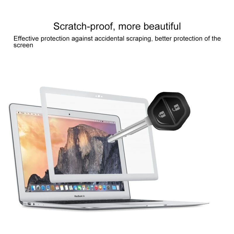 HAWEEL 0 3 мм 6 H твердость поверхности HD царапинам полный Экран Пленка ПЭТ для MacBook Air 13