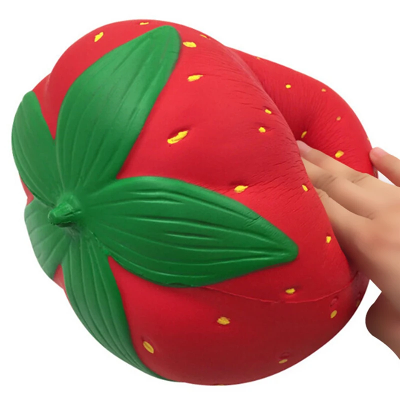 Мягкие Squishies большой Оранжевый Арбуз Jumbo замедлить рост игрушки дети весело