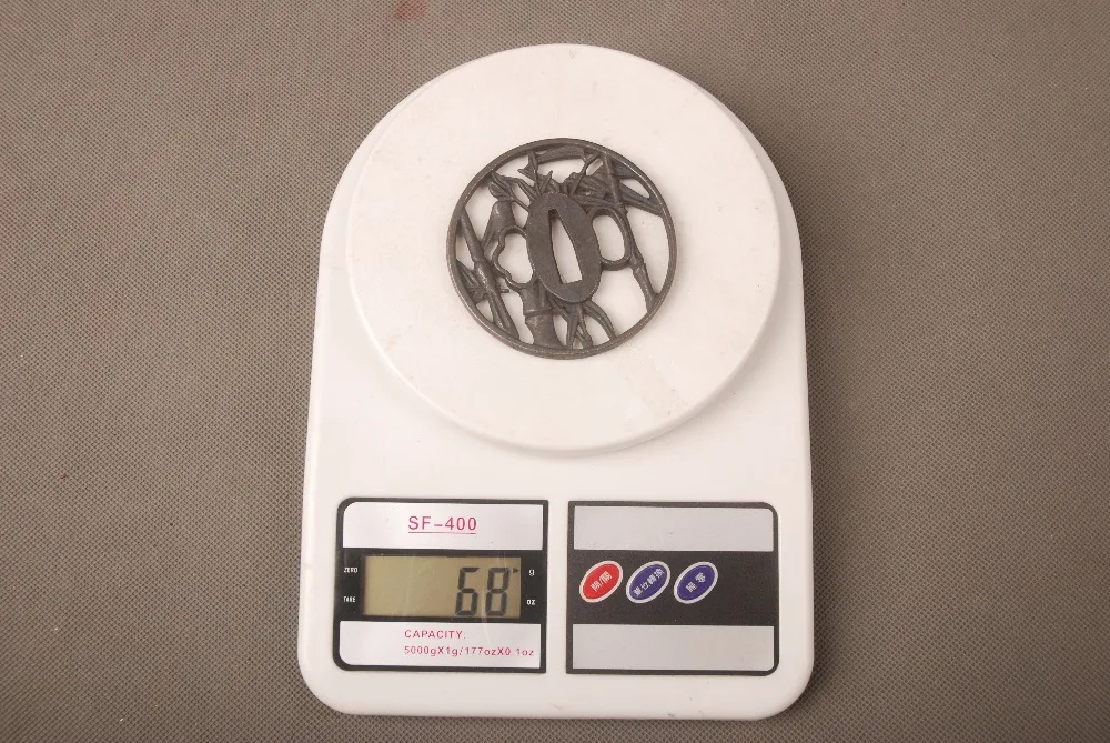 Простой и деликатный аксессуар для меча Сплав Tsuba защита рук меч самурая японский