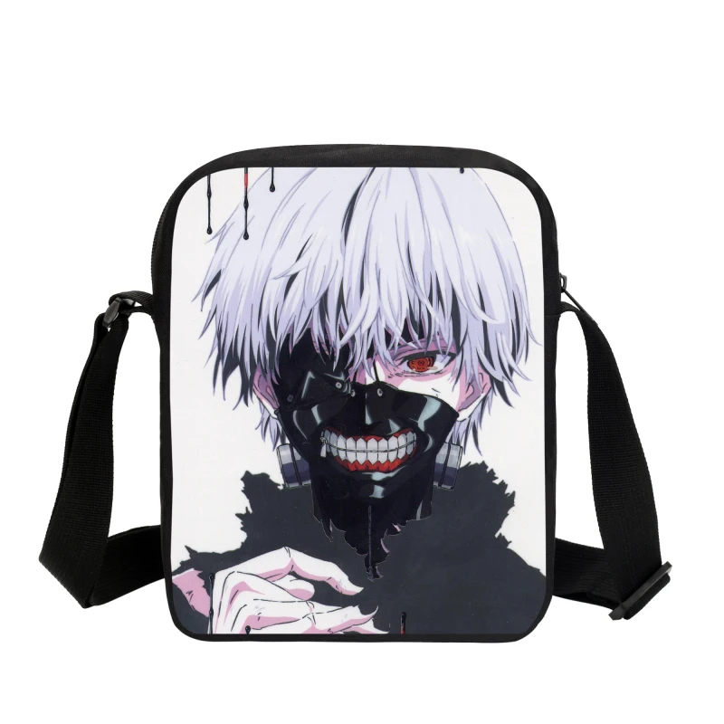 

VEEVANV New Tokyo Ghoul Men Messenger Bags Fashion Printing Boys Handbags Children Small Crossbody Purse Girls Shoulder Satchel