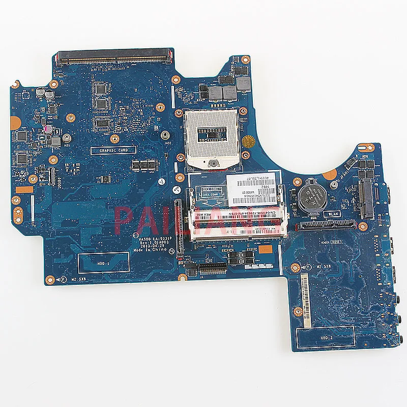 Материнская плата для ноутбука DELL Alienware M17X R5 PC материнская 041W46 VAS00 LA 9331P full tesed