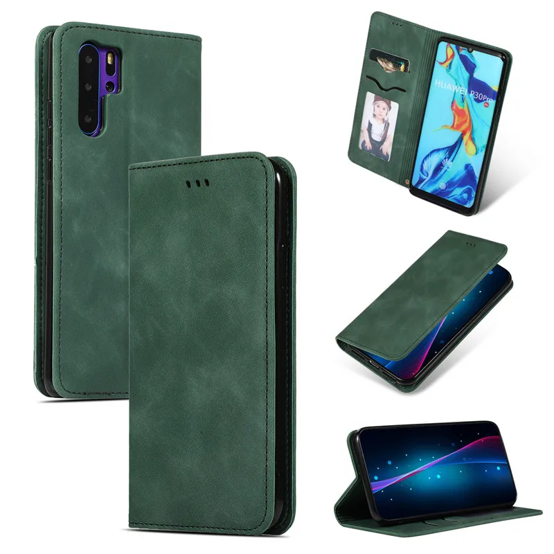Кожа P30pro Psmart Z Y9 Nova 5 5i флип-кейс для huawei P20 P30 Mate20 Pro Lite Honor 8X20 10i 20i бумажник на магните чехол