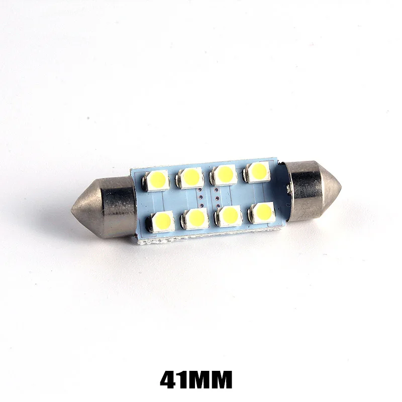 Автомобильный светильник C5W 8 SMD светодиодный 10 шт. 31 мм 36 мм/39 мм/41 белый 3528 1210 8SMD