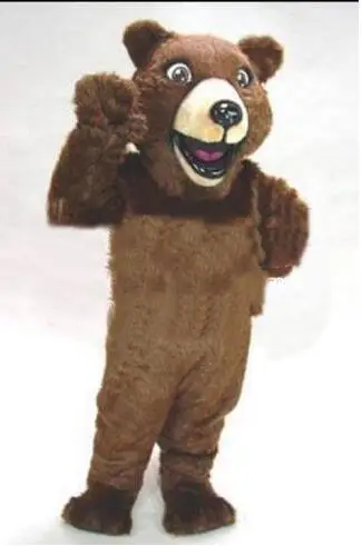 Счастливый медведь гризли маскоты костюм EVA мультфильм взрослых размеры