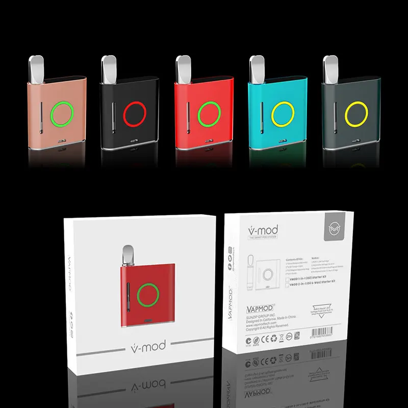 Электронная сигарета Vapmod VMOD 2 в 1 набор для вейпа с аккумулятором 900 мАч