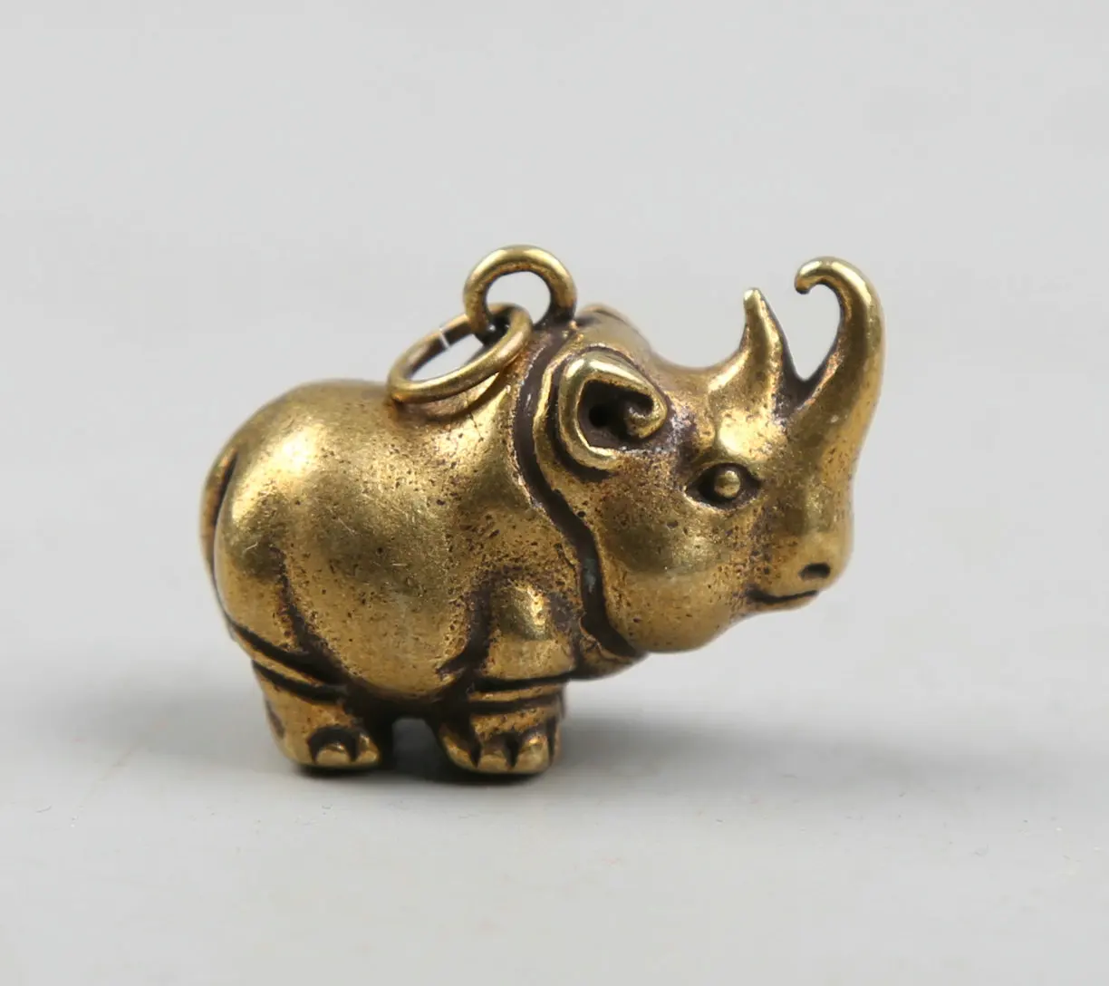 34 мм/1 3 &quotКоллекция Curio Редкий китайский фэншуй маленький Бронзовый Изысканный