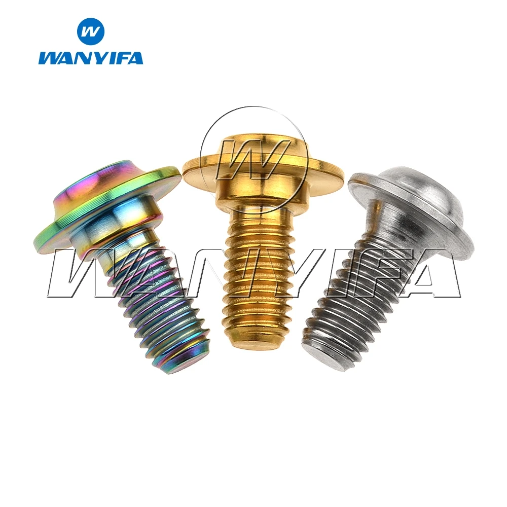 Титановые болты M5 Wanyifa зажимные винты для тормозной колодки дорожного