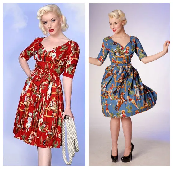 Женское плиссированное платье в стиле рокабилли черное винтажное с v образным