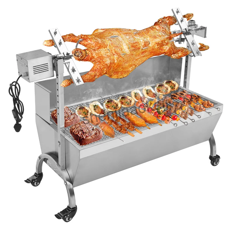 Edelstahl BBQ Rotisserie Elektrogrill Grill Grillen Fleisch Motor Ziege Schwein Huhn BBQ Spieß Rotisserie Roaster Grill Zubehör 60KG 25W 220V Edelstahl BBQ Rotisserie Elektrogrill Grill Grillen Fleisch Motor Ziege Schwein Huhn BBQ Spieß Rotisserie Roaster Grill Zubehör 60KG 25W 220V