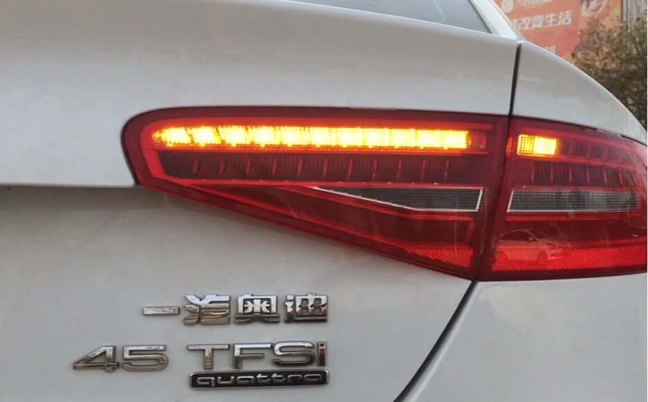2013 год стайлинга автомобилей светодиодные фары для A4L фар для A4L фонарь дневного света светодиодный DRL Bi-ксеноновых фар, Высокопрочная конструкция