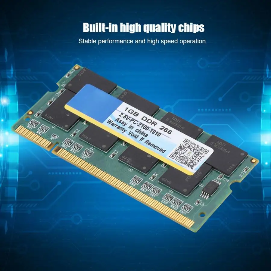 1G 266 MHz 200 Pin ноутбук ОЗУ для DDR PC-2100 ноутбук полная совместимость для Intel/AMD