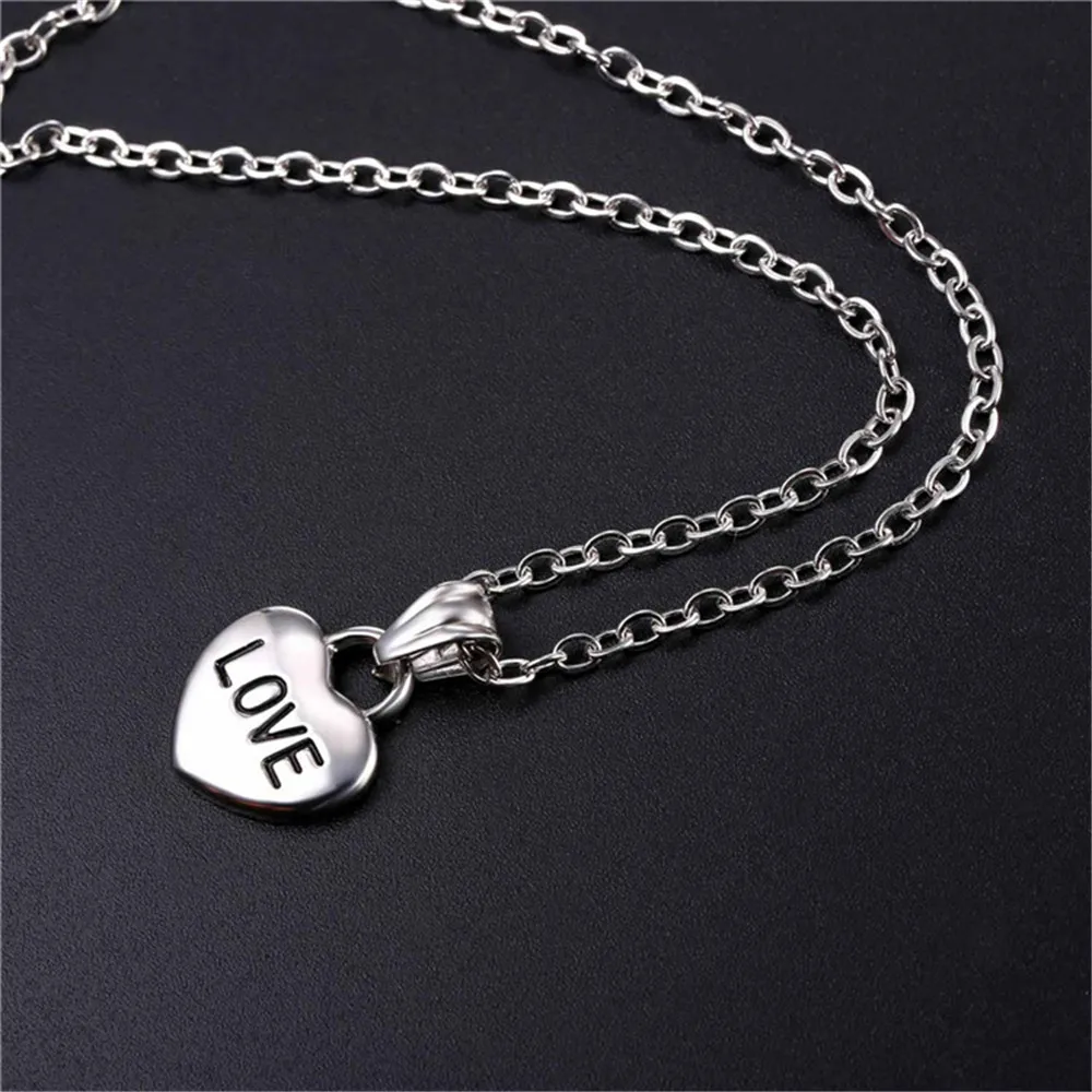 Ювелирные изделия из любящее сердце ожерелье с 316L Нержавеющая сталь цепи подарок