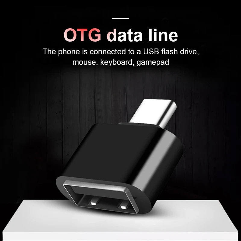 Адаптер с разъемом type C на OTG, адаптер USB C 3,0, адаптер с разъемом type C USB-C, разъем для зарядки и синхронизации данных для huawei xiomi