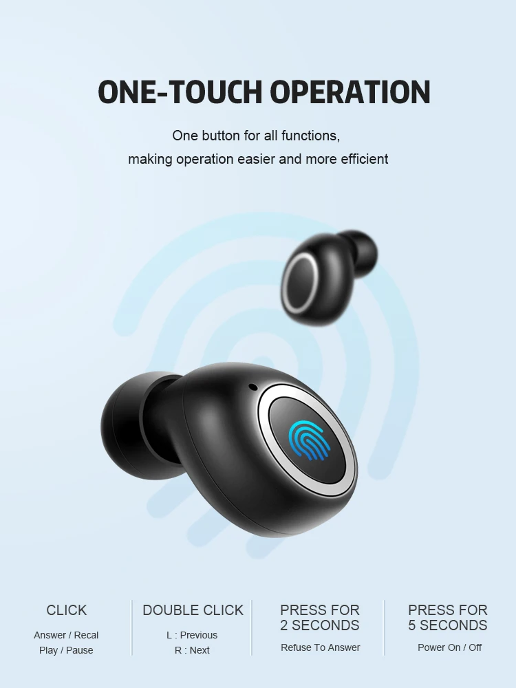 TCG 2019 версия беспроводные Bluetooth наушники TWS в ухо гарнитура стерео 5 0 с микрофоном