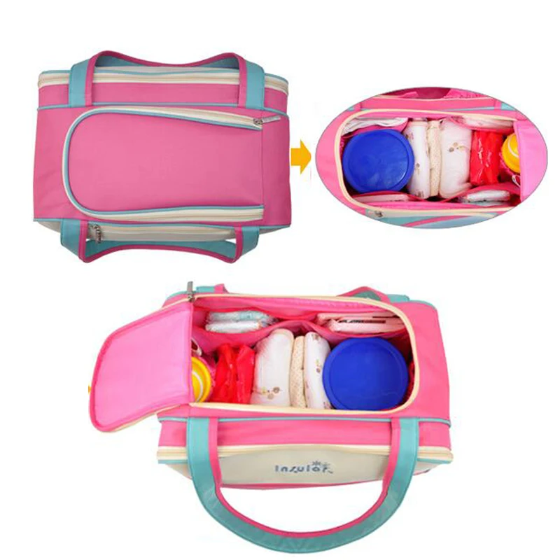 Bolsas grandes para pa&ntilde;ales de beb&eacute;, bolso de maternidad, bolso hobo, bolso de hombro, bolsa grande de maternidad-3