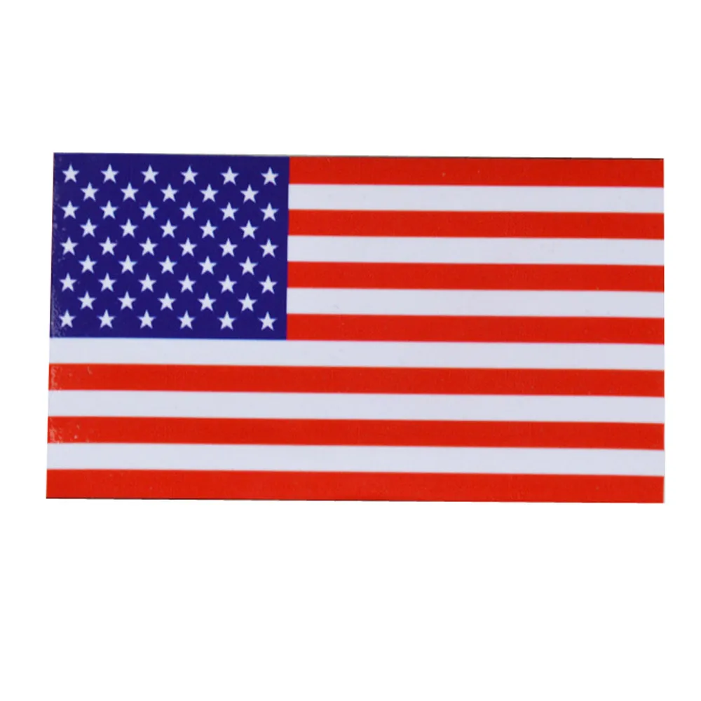6 5*11 5 см Флаг США эмблема значок наклейка американская национальная карта