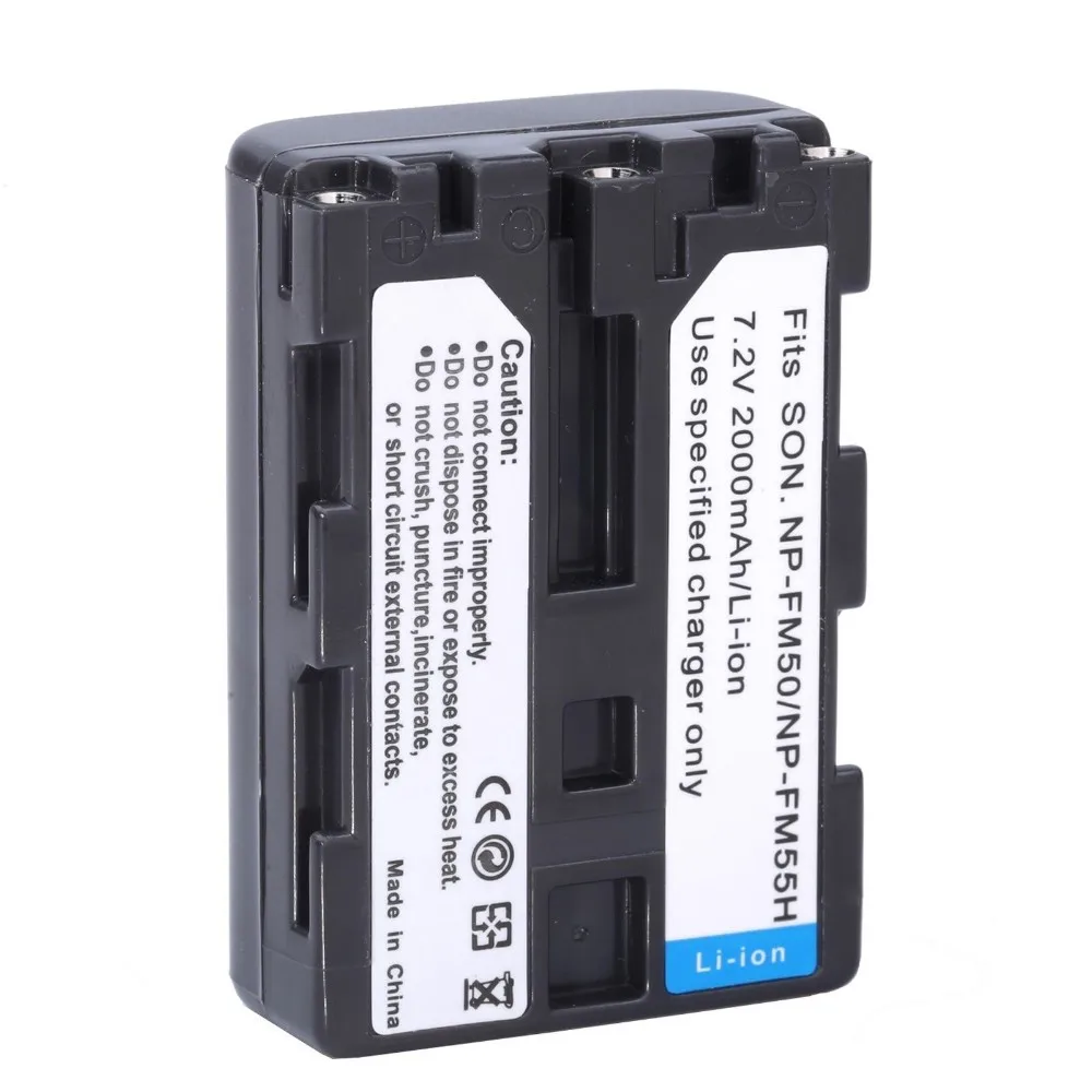 2 шт./лот NP FM50 FM55H аккумуляторная батарея + зарядное устройство для Sony FM51 FM30 DCR PC101 a100