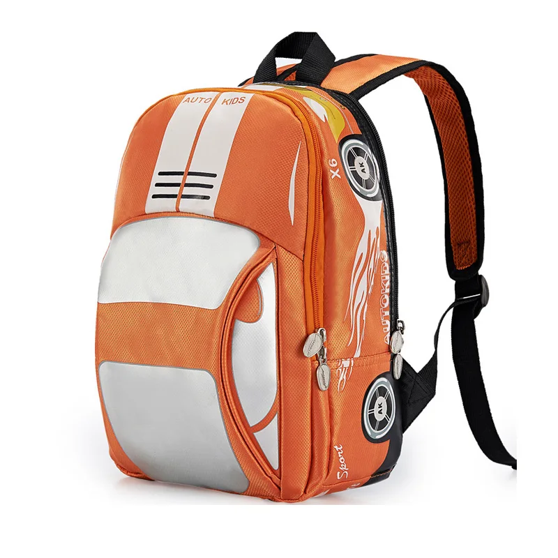 Odistance 2018 mochila escolar menino 3D автомобилей детские школьные сумки для мальчиков девочек