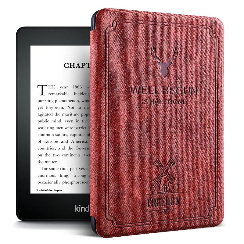 Чехол для Kindle Paperwhite " мягкий силиконовый винтажный Чехол для электронных книг для Amazon Kindle Paperwhite 4 10-го поколения+ пленка+ ручка