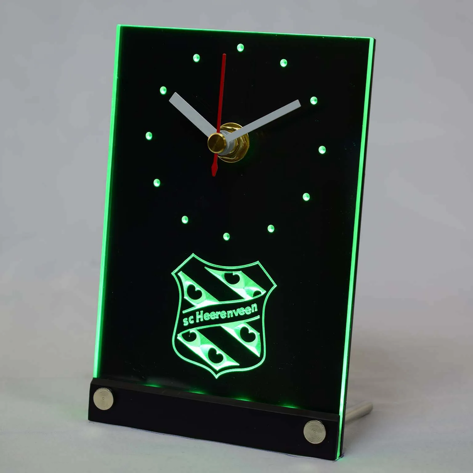 Tnc1018 SC Heerenveen Эредивизи футбол 3D LED настольные часы|3d led clock|3d clockclock 3d |