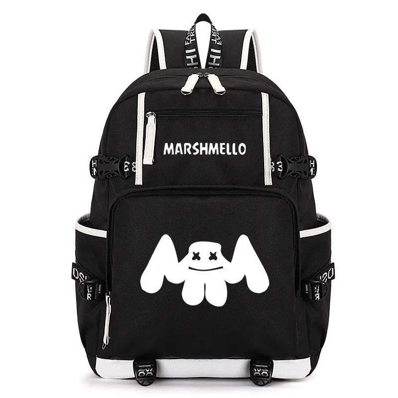 DENGPAO dj шлем мarshmello черный рюкзак для ноутбука мальчиков mochila мужчины feminina bagpack