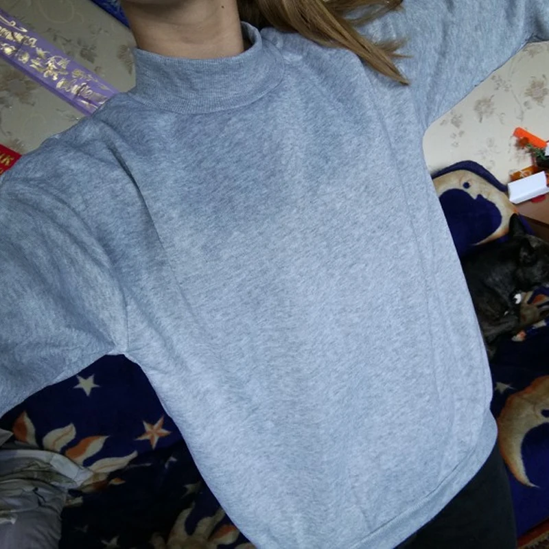 Moletom Feminino Inverno 2018 Осень новое прибытие водолазка толстовки Harajuku толстовка пуловер