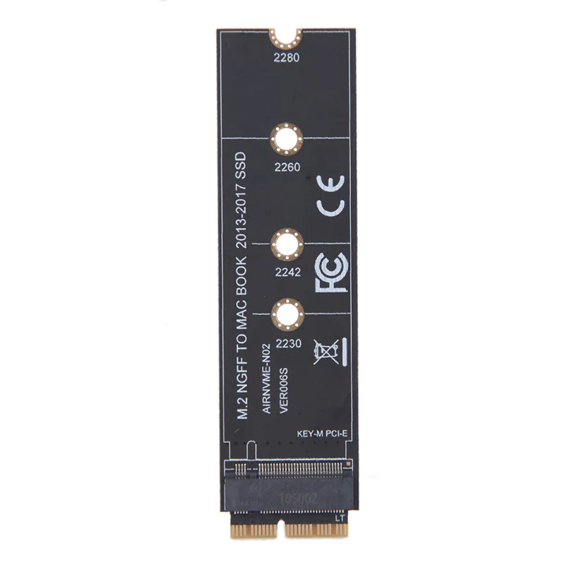 1 шт. M.2 NGFF PCIe AHCI SSD адаптер карта для MACBOOK Air 2013 2014 2015 2017 A1465 A1466 Новый|Платы