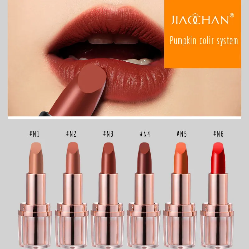 Jiaochan брендовая матовая губная помада косметический увлажняющий долговечный