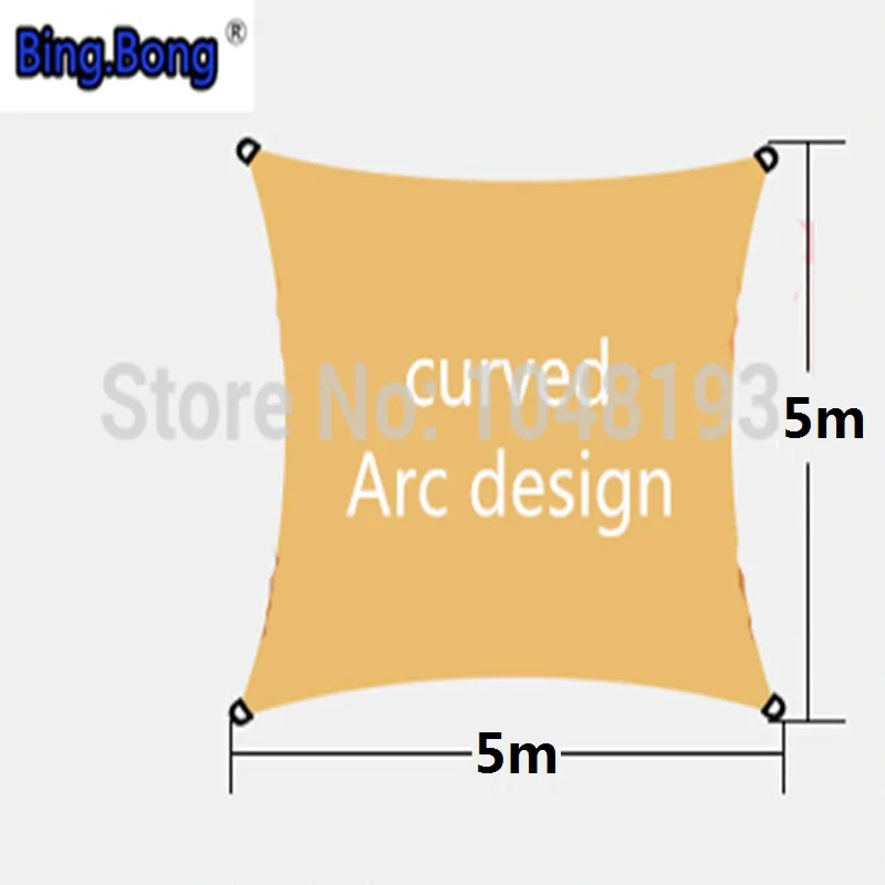 Уличный тент для защиты от солнца Солнцезащитная сетка паруса укрытие из