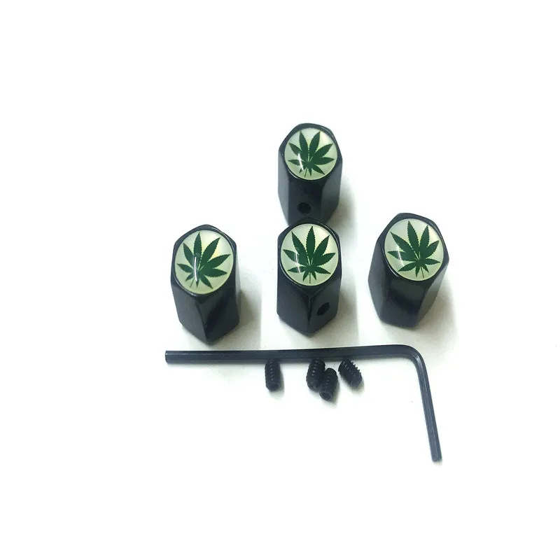 Серебряный стиль защиты от кражи кленовый лист логотип Автомобильная эмблема