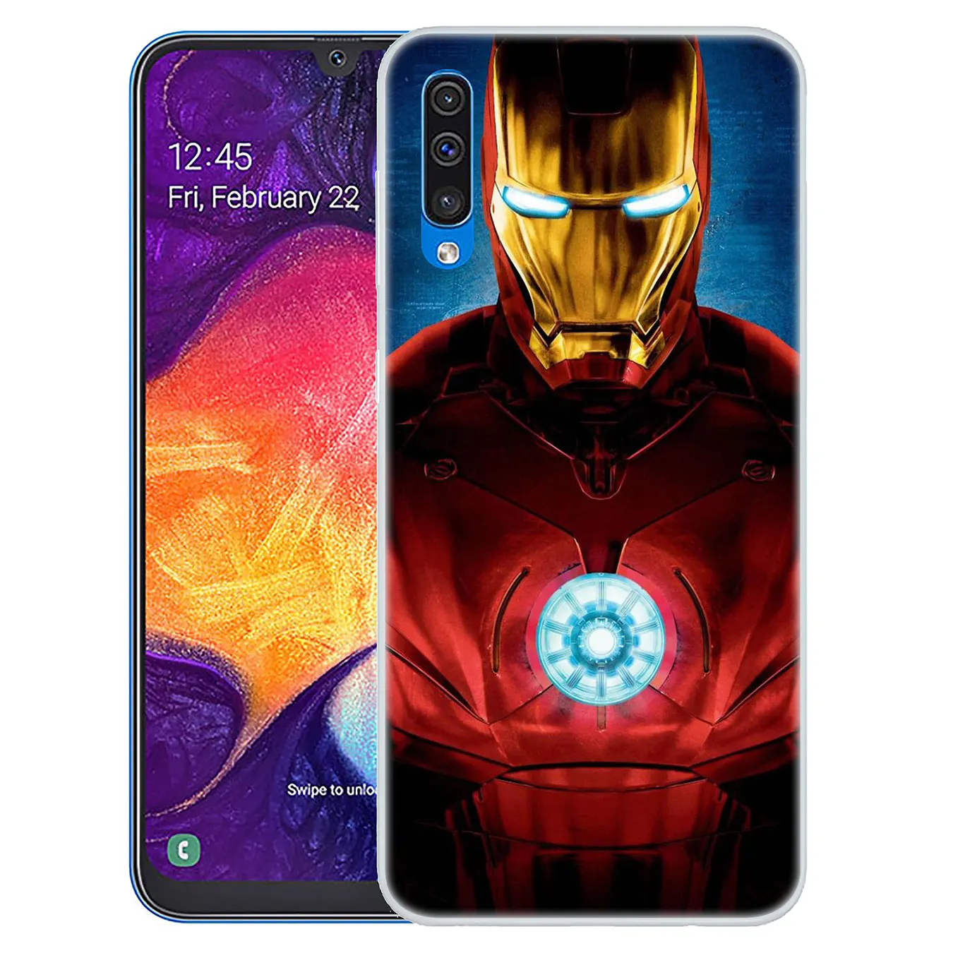 Твердый чехол для телефона Lavaza IronMan Iron Man Marvel Samsung Galaxy A20E M40 M30 M20 M10 A10 A20 A30 A40 A50 A60 A70