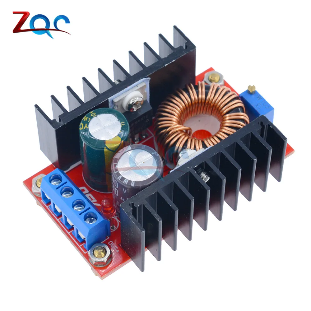 150W DC-DC DC 10-32V to 12-35V Step Up Boost Converter Module Adjustable Power Voltage Regulator Board | Обустройство дома