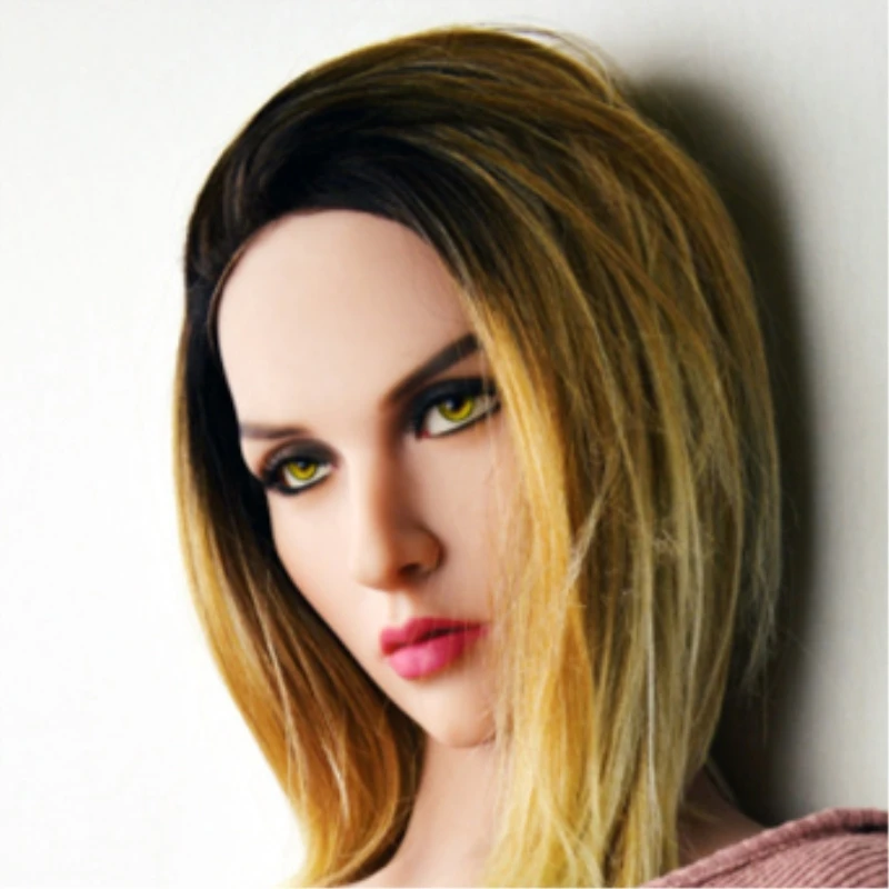 WMDOLL #195 реалистичные силиконовые манекены голова для секс куклы с оральным сексом