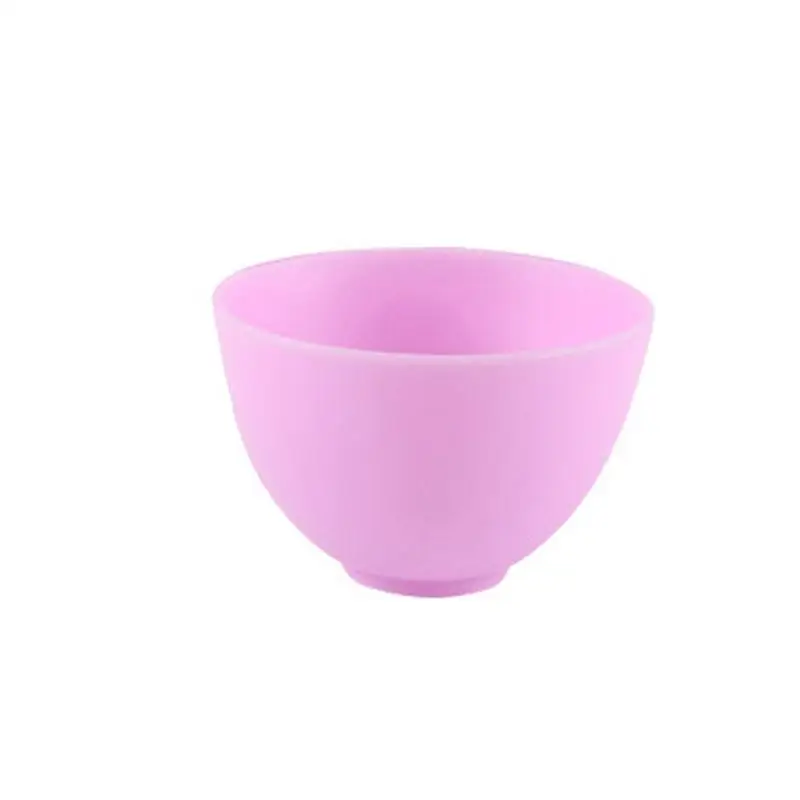 Purple Экологичная силиконовая миска с защитой от капель, маска для лица без запаха, миска для смешивания для домашнего использования, мерная миска для лапша, рис. Ингредиенты - Цвет: Purple