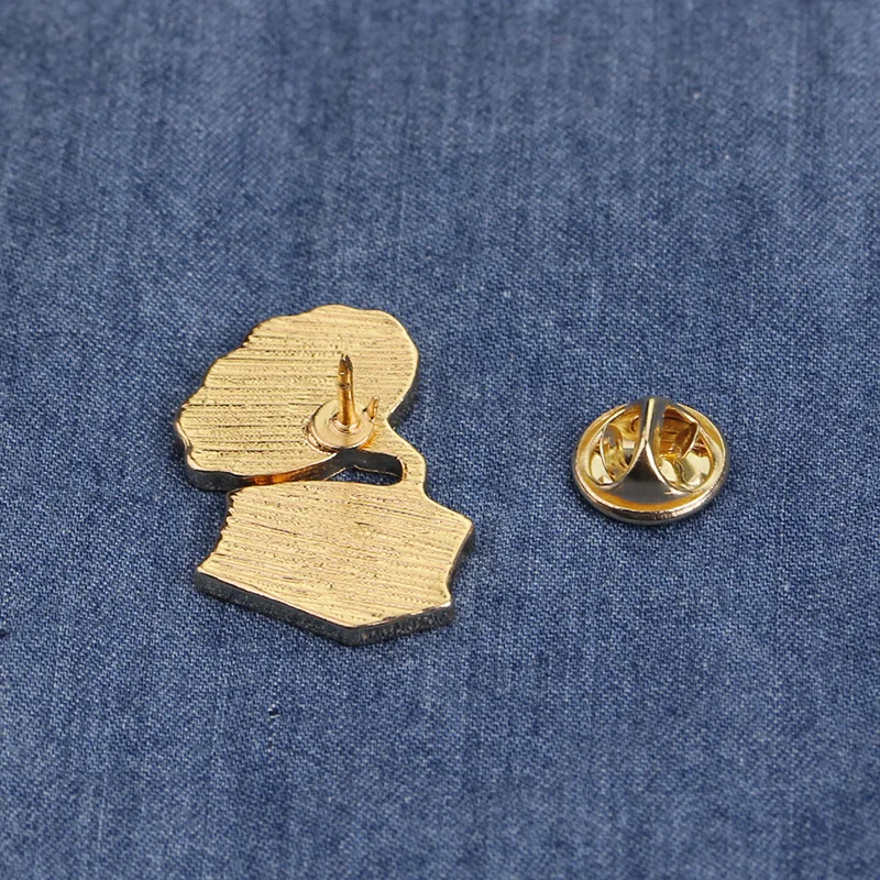 1 шт. винтажный граммофон с лампочкой металлический значок брошки пуговицы