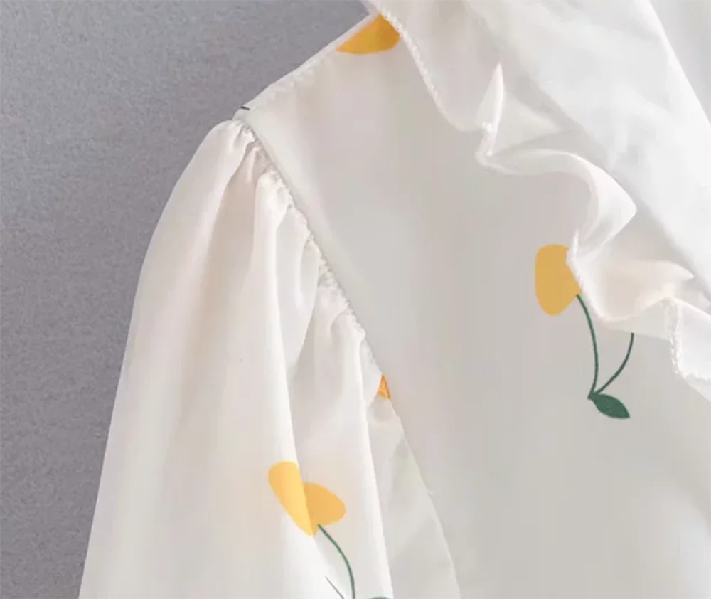 Женская Шифоновая Блузка camisa женская одежда в винтажном стиле белая блузка с