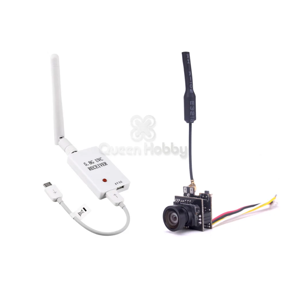 Приемник Mini 5 8G FPV приемник OTG UVC передача видео VR Android Phone + 25MW VTX 800TVL камера